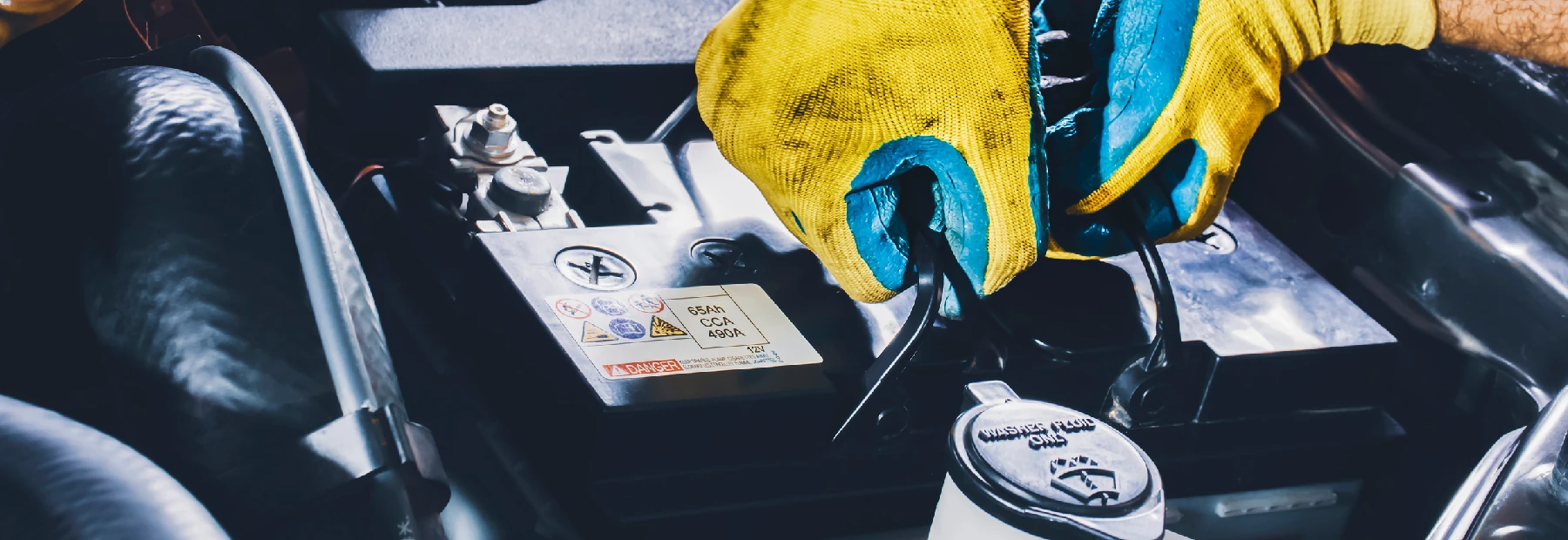 Car battery replacement service in classic-import-auto-service